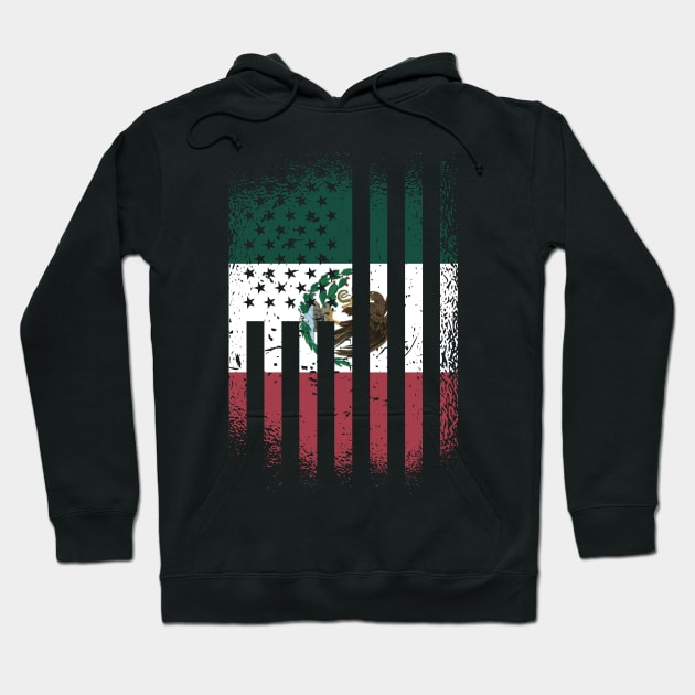 Mexican American Hoodie by JayD World